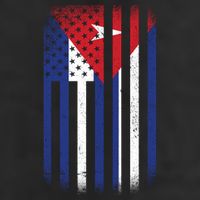 Vintage Cuban Flag Golf Towel