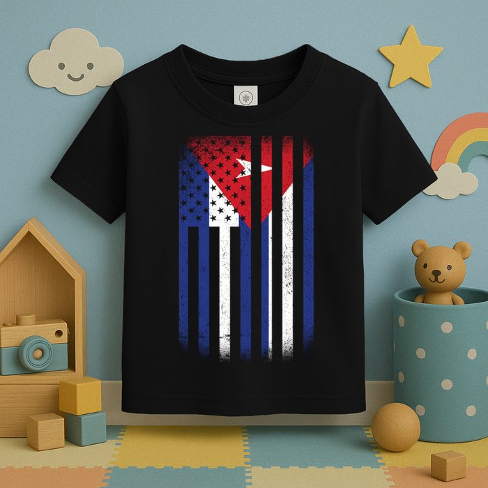 Vintage Cuban Flag Toddler T-Shirt