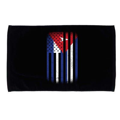 Vintage Cuban Flag Microfiber Hand Towel