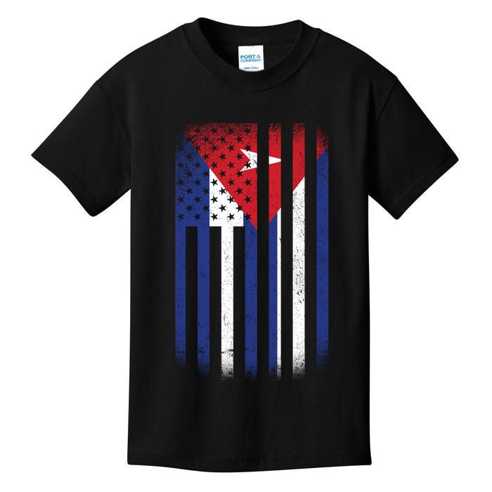 Vintage Cuban Flag Kids T-Shirt
