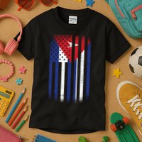 Vintage Cuban Flag Kids T-Shirt