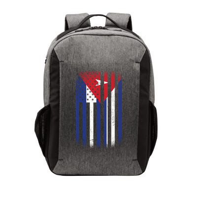 Vintage Cuban Flag Vector Backpack