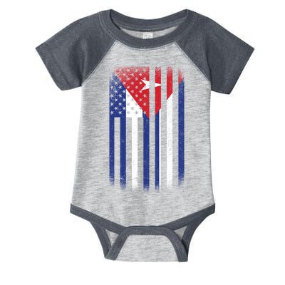 Vintage Cuban Flag Infant Baby Jersey Bodysuit