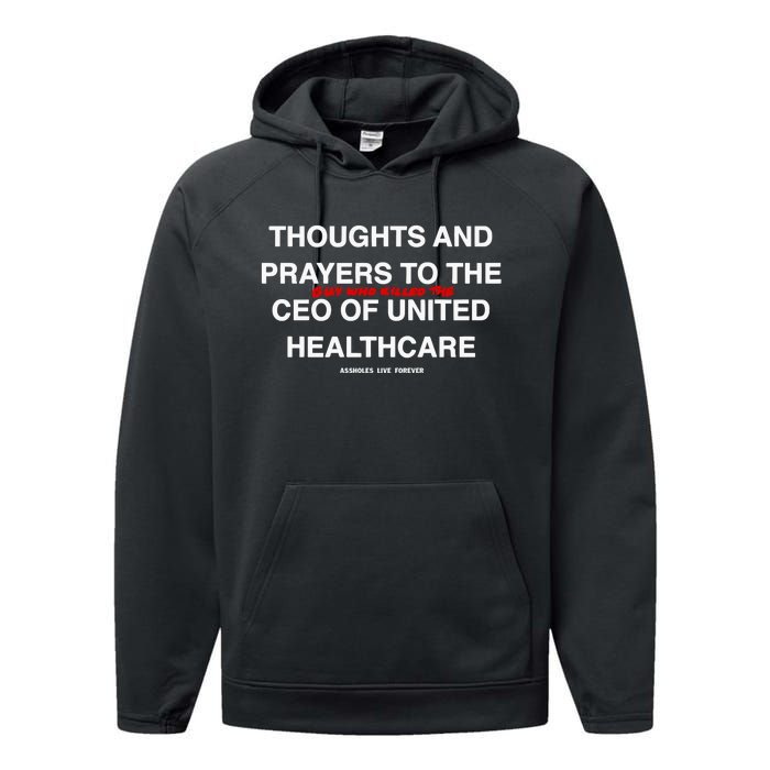 Ceo Unitedhealth Brian Thompson Rip Prayer Performance Fleece Hoodie