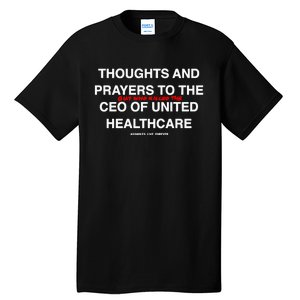 Ceo Unitedhealth Brian Thompson Rip Prayer Tall T-Shirt