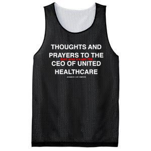 Ceo Unitedhealth Brian Thompson Rip Prayer Mesh Reversible Basketball Jersey Tank