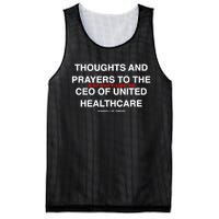 Ceo Unitedhealth Brian Thompson Rip Prayer Mesh Reversible Basketball Jersey Tank