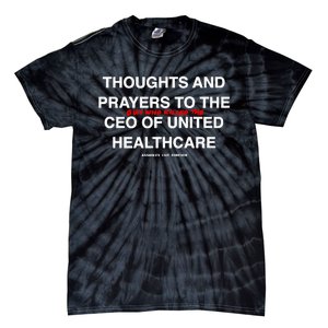 Ceo Unitedhealth Brian Thompson Rip Prayer Tie-Dye T-Shirt