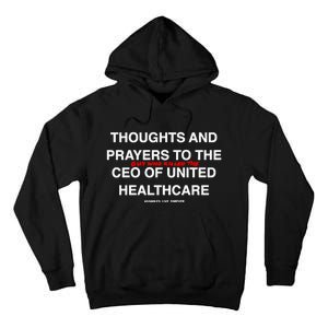 Ceo Unitedhealth Brian Thompson Rip Prayer Tall Hoodie