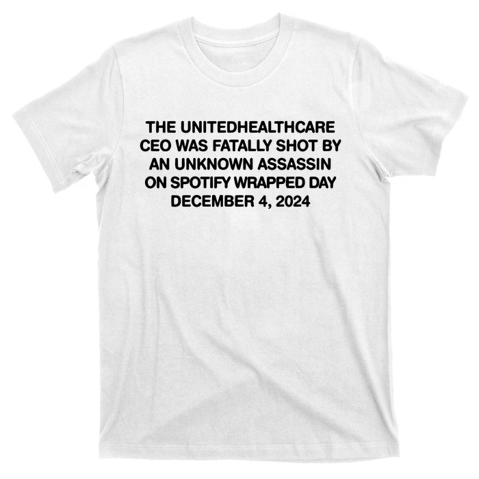 Ceo Unitedhealth Brian Thompson Rip T-Shirt