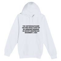 Ceo Unitedhealth Brian Thompson Rip Premium Pullover Hoodie