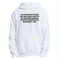 Ceo Unitedhealth Brian Thompson Rip Urban Pullover Hoodie