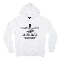 Ceo Unitedhealth Brian Thompson Rip Prayer Hoodie