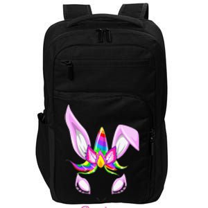 Cute Unique Bunnicorn Unicorn Easter Bunny Impact Tech Backpack