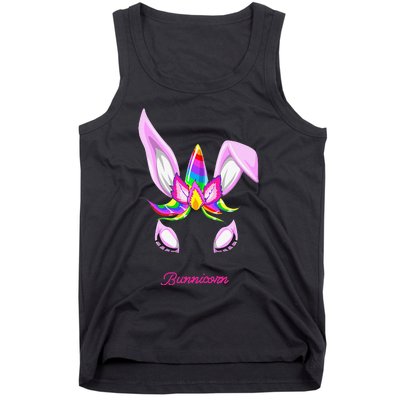 Cute Unique Bunnicorn Unicorn Easter Bunny Tank Top