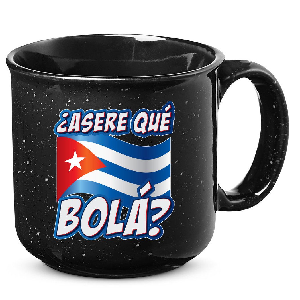 Cuba Asere Que Bola?  15oz Campfire Ceramic Mug