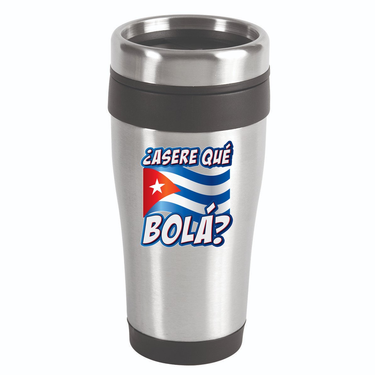 Cuba Asere Que Bola?  16oz Travel Tumbler