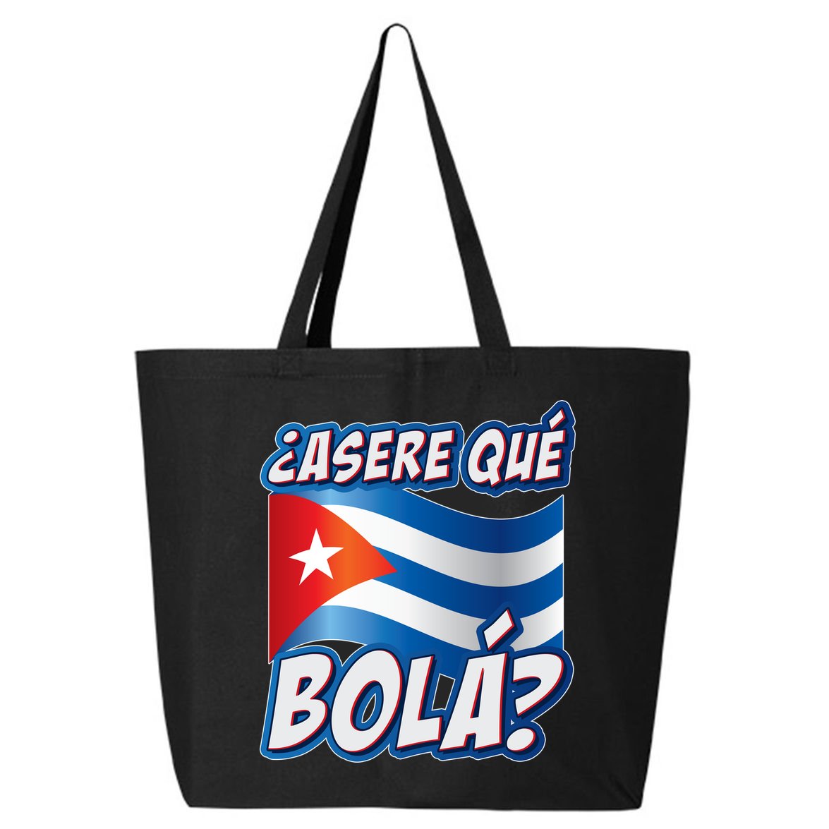Cuba Asere Que Bola?  25L Jumbo Tote
