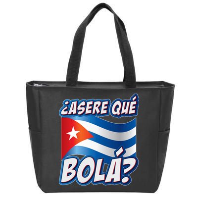 Cuba Asere Que Bola?  Zip Tote Bag