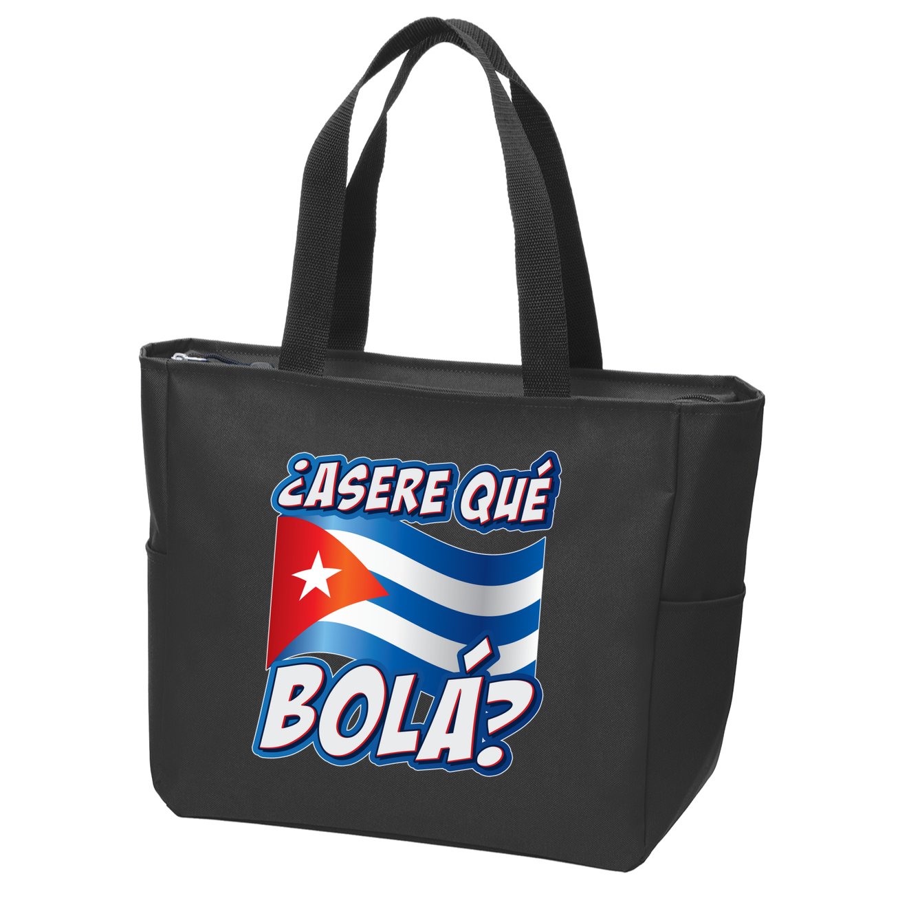 Cuba Asere Que Bola?  Zip Tote Bag
