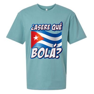 Cuba Asere Que Bola?  Sueded Cloud Jersey T-Shirt