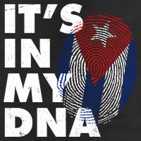 Cuba It's In My DNA Cuban Flag Fingerprint Trucker Hat