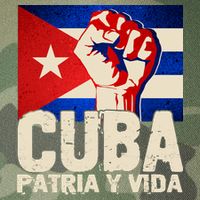 Cuba Patria Y Vida Cuban Flag Protest Fist Legacy Tie Dye Trucker Hat