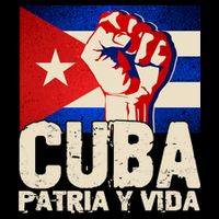Cuba Patria Y Vida Cuban Flag Protest Fist Backpack