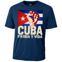 Cuba Patria Y Vida Cuban Flag Protest Fist Performance Shirt