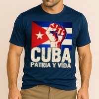 Cuba Patria Y Vida Cuban Flag Protest Fist Performance Shirt