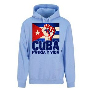 Cuba Patria Y Vida Cuban Flag Protest Fist Unisex Surf Hoodie