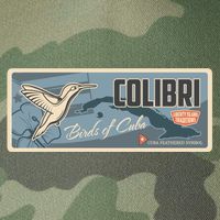 Cuba Travel Retro Banner Bird Watching Colibri Legacy Tie Dye Trucker Hat