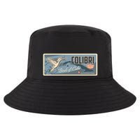 Cuba Travel Retro Banner Bird Watching Colibri Cool Comfort Performance Bucket Hat