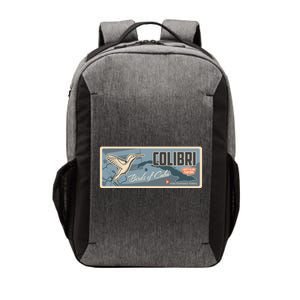 Cuba Travel Retro Banner Bird Watching Colibri Vector Backpack