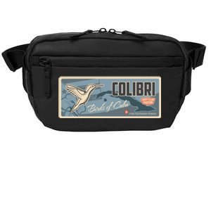 Cuba Travel Retro Banner Bird Watching Colibri Crossbody Pack