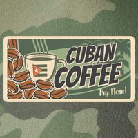 Cuba Travel Retro Banner Cuban Coffee Legacy Tie Dye Trucker Hat