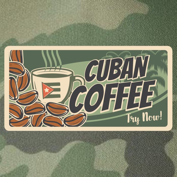 Cuba Travel Retro Banner Cuban Coffee Legacy Tie Dye Trucker Hat