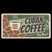 Cuba Travel Retro Banner Cuban Coffee Toddler T-Shirt