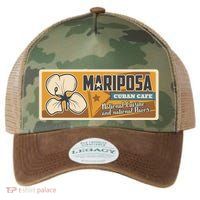 Cuba Travel Retro Cuban Café Mariposa Legacy Tie Dye Trucker Hat