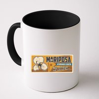 Cuba Travel Retro Cuban Café Mariposa Coffee Mug