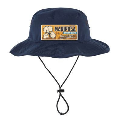 Cuba Travel Retro Cuban Café Mariposa Bucket Hat