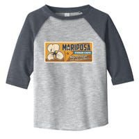 Cuba Travel Retro Cuban Café Mariposa Toddler Fine Jersey T-Shirt