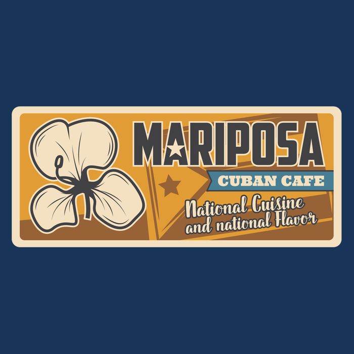 Cuba Travel Retro Cuban Café Mariposa Toddler Fine Jersey T-Shirt