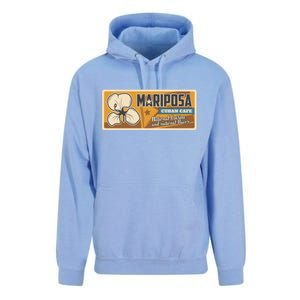 Cuba Travel Retro Cuban Café Mariposa Unisex Surf Hoodie