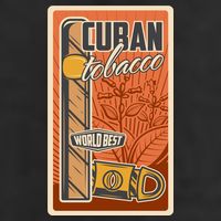 Cuba Travel Retro Cuban Cigar Tabaco Cool Comfort Performance Bucket Hat