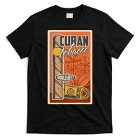 Cuba Travel Retro Cuban Cigar Tabaco T-Shirt