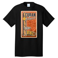 Cuba Travel Retro Cuban Cigar Tabaco Tall T-Shirt