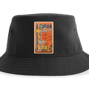 Cuba Travel Retro Cuban Cigar Tabaco Sustainable Bucket Hat