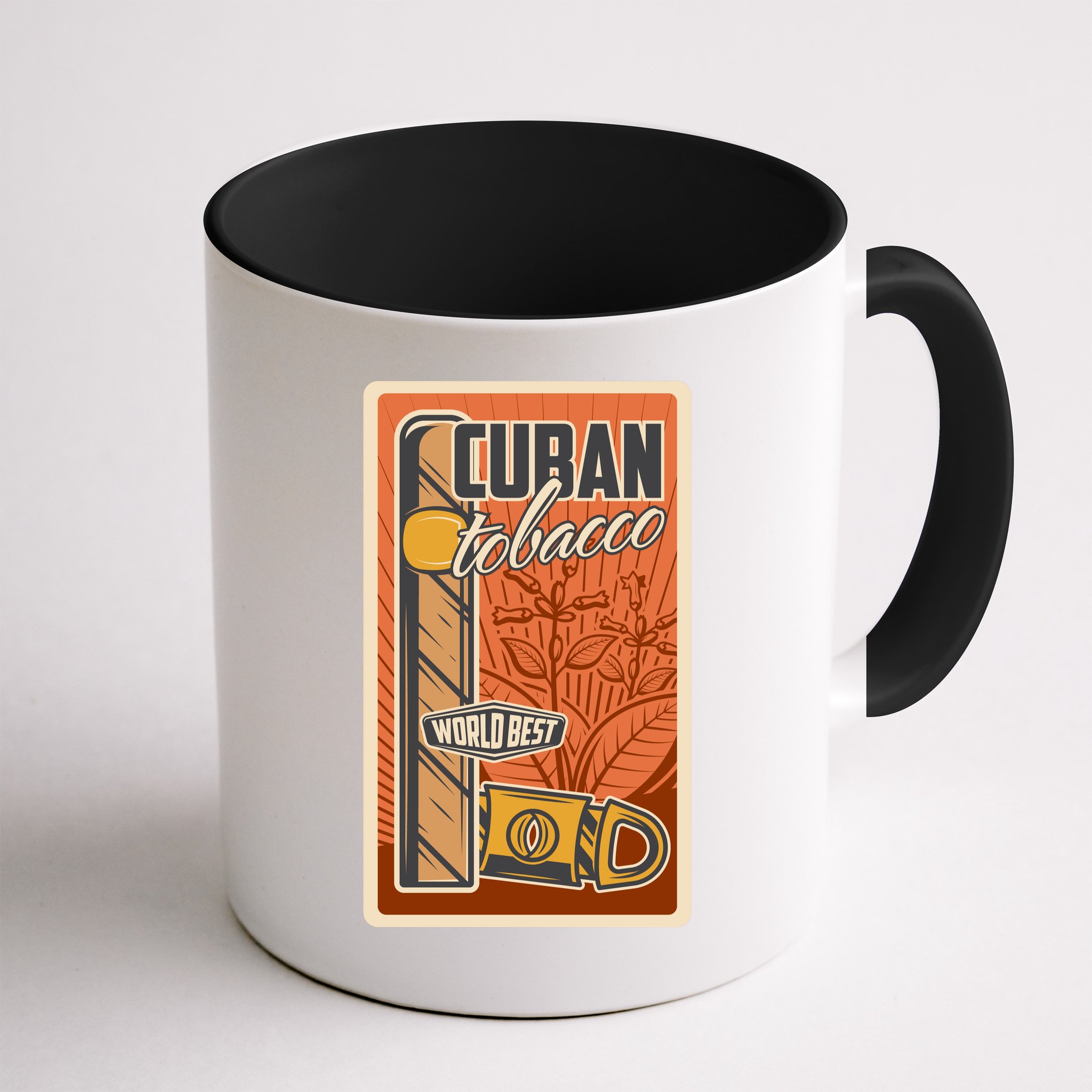 Cuba Travel Retro Cuban Cigar Tabaco Mug