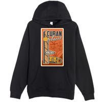 Cuba Travel Retro Cuban Cigar Tabaco Premium Pullover Hoodie